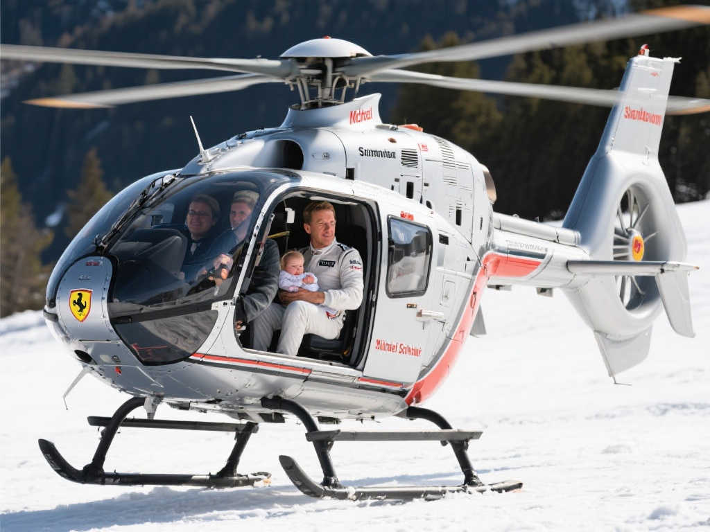 德媒:舒马赫乘直升机返瑞士,外孙女出生时间纯属巧合 德媒:舒马赫乘直升机返瑞士,外孙女出生时间纯属巧合